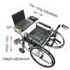 LBJDJYB Wheelchair Lap Tray, Wheelchair Tray Table with Lifting Rotating and Folding Functions, Adult Wheelchair Tray Universal Tray for Working Reading Eating view 3