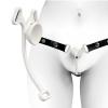 Male Chastity Cage with Elastic Three-Way Strap, Lightweight Flat Chastity Devices for Sissy Men, Negative Inverted Chastity Cage -UKHA05 (Z:White, Short) view 1