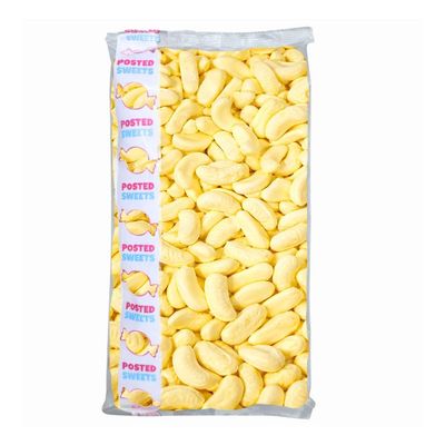 Foam Banana Bulk Bag 1000g, 1 kg Retro Sweets Pick & Mix for Parties, Gifts and Sharing