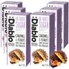 Diablo No Added Sugar Sweets, Caramel & Peanuts Cookies Coated with Milk Chocolate  No Sugar Biscuits, Guilt-Free Snacks for Adults & Families, Sweet Treats Sweetened with Maltitol, 100g (Pack of 6) view 1