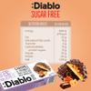 Diablo No Added Sugar Sweets, Caramel & Peanuts Cookies Coated with Milk Chocolate  No Sugar Biscuits, Guilt-Free Snacks for Adults & Families, Sweet Treats Sweetened with Maltitol, 100g (Pack of 2) view 2