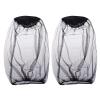 2Pcs Portable Face Net Mesh Lightweight Pull Over Mosquito Head Net Face Mesh Nylon Mosquito Midge Net Hat for Hiking Camping Climbing view 1