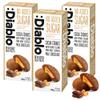 Diablo No Added Sugar Cocoa Cookies with Peanut Filling & Half Coated Milk Chocolate  No Added Sugar Biscuits Snacks for Adults & Families, Sweet Treats Sweetened with Maltitol, 110g (Pack of 3) view 1
