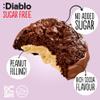 Diablo No Added Sugar Cocoa Cookies with Peanut Filling & Half Coated Milk Chocolate  No Added Sugar Biscuits Snacks for Adults & Families, Sweet Treats Sweetened with Maltitol, 110g (Pack of 2) view 3