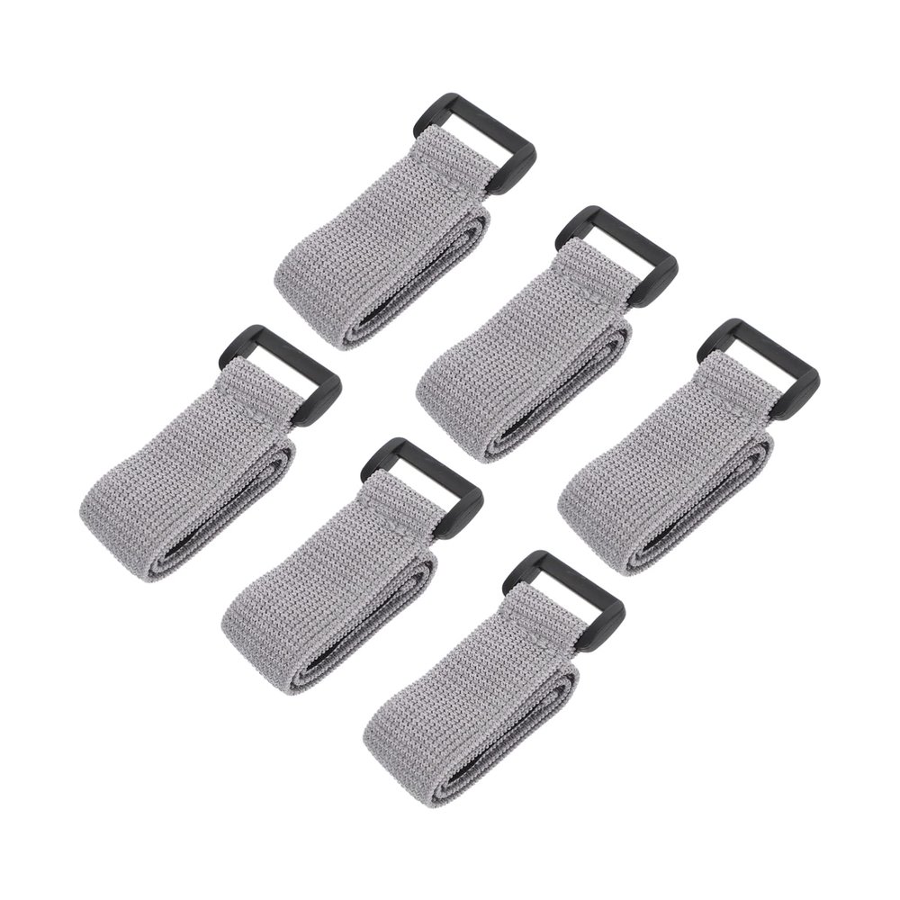 Amosfun 18pcs Lunch Box Elastic Straps Bento Box Fixed Straps Grey for Adults Work Adults for Work