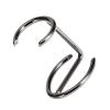 Shaving Brush Holder Shaving Brush Stand Stainless Steel Man Razor Holder Shaving Brush Stand Holder for Salon Main Travel Exquisite Work Stuff view 1
