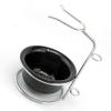 Shaving Set with Shaving Brush Soap Dish and Holder Shaving Brush Holder Stainless Steel for Shaving Brush view 1