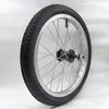 161.75 Wheelchair Rear Wheel Replacement, 1 Pair of 16inch Pneumatic Tires, Wheelchair Wheels, Bearing: 12mm (1/2"), Manual Wheelchair Accessories view 4