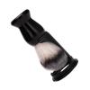 Beard Brush Holder Professional Black Acrylic Shaving Brush Holder to Support Shaving Stuff Beard Brushes for Men's Beard Shaving and Care view 1