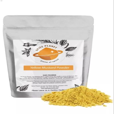 Yellow Mustard Powder | Ground Premium Quality by Spice Planet 25g-1.9kg (200 Grams)