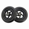 12 1/2x2 1/4 Manual Wheelchairs Replacement Wheel, 12 Inch Rear Wheels for Wheelchair, Solid Non-Inflatable Tire, PU Foam Wheel, Wheelchair Accessories Parts (1 Set of 2) view 1