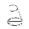 Shaving Brush Stand Stainless Steel Standard Size Fashionable Shaving Brush Stand Rust Protection Durable for the Salon for Daily Personal Shaving and Hairdressing Work view 1