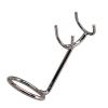 Curved Razor and Brush Stand Shaving Brush Holder Metal Coating Classic Manual Shaving Stand Shaving Brush Soap Dish Stand Galvaerender Metal Razor Stand view 1