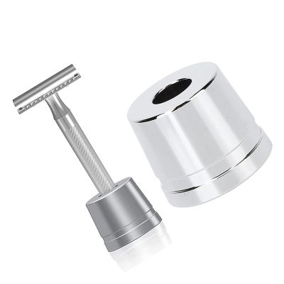 Razor Holder Razor Base Holder Wide Opening Alloy Universal Men's Drying Stand Shaving Brush The Best for Men