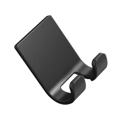 Razor Holder Shower Black Pack of 4 Razor Holder Shower No Drilling Razor Holder Wall Scratch-Resistant Razor Holder Shower Stainless Steel Razor Holder Self-Adhesive Smooth Edges