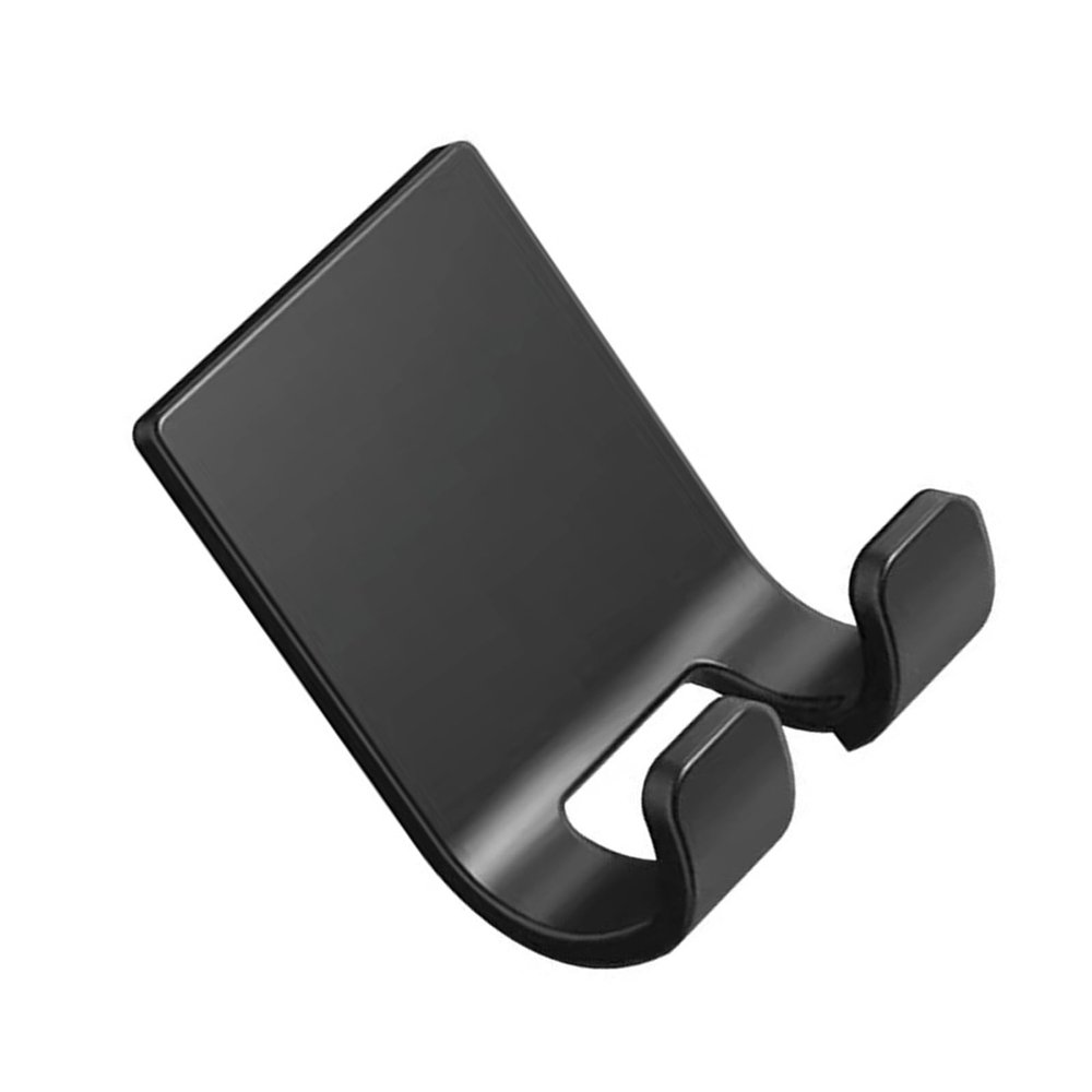 Razor Holder Shower Black Pack of 4 Razor Holder Shower No Drilling Razor Holder Wall Scratch-Resistant Razor Holder Shower Stainless Steel Razor Holder Self-Adhesive Smooth Edges