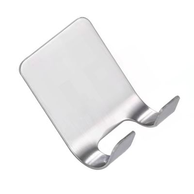 Pack of 4 304 Stainless Steel Plug Holder, Impact-Free Razor Hanger, Stainless Steel Clothes Hanger, El Razor Holder, Toothbrush Holder