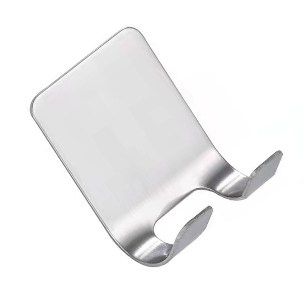 Pack of 4 304 Stainless Steel Plug Holder, Impact-Free Razor Hanger, Stainless Steel Clothes Hanger, El Razor Holder, Toothbrush Holder