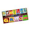Brother of the Groom Chocolate Bar Wrapper Novelty Gift Present For Wedding Marriage CH-9667 (without chocolate bar (wrapper only)) view 1