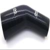 45 Silicone Reducer Elbow Hose (Universal) (80-76mm, Black) view 1