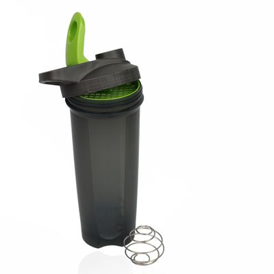 DIVCHI Protein Powder Shaker Bottle With Mixer Ball For Smooth Shake, Leakproof Secure Flip Cap, Gym Shaker For Protein Shakes Ideal Workout Partner (Green)
