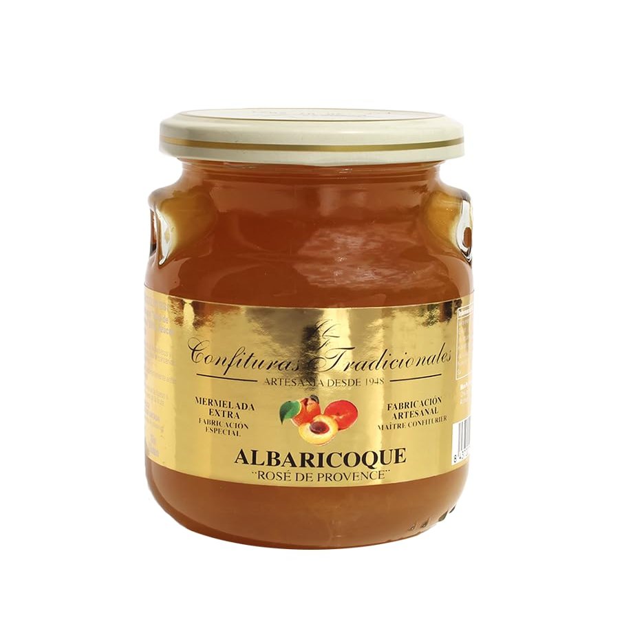 Confituras Tradicionales | Apricot Jam "Ros de Provence" - 300 gr. Jar.
