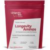 Longevity Box Amino Acids Powder 7000mg  Full-Spectrum BCAA & EAA Complex with Taurine  Vegan Essential Amino Blend  Wildberry Flavour  30 Servings  3rd Party Tested, 98% Pure view 1