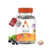 Active Iron Supplement 7 mg + Vitamin D for Kids Increases Iron & Energy Levels Gentle, Non-Constipating Blackcurrant Chews Highly Absorbed Supports Growth & Immune Health 30 Chews view 1
