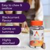 Active Iron Supplement 7 mg + Vitamin D for Kids Increases Iron & Energy Levels Gentle, Non-Constipating Blackcurrant Chews Highly Absorbed Supports Growth & Immune Health 30 Chews view 4