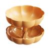 Pumpkin Snack Holder Bowl, Pumpkin Snack Box Container, Detachable Pumpkin Serving Bowl with Lid Divided Pumpkin Candy Container for Thanksgiving Fall view 1