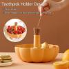 Pumpkin Snack Holder Bowl, Pumpkin Snack Box Container, Detachable Pumpkin Serving Bowl with Lid Divided Pumpkin Candy Container for Thanksgiving Fall view 2