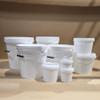 Ultimo Designs 15 Litre White Bucket With Airtight, Leak-Proof, Tamper Evident Lid & Metal Handle - 5 x Buckets view 4
