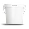 Ultimo Designs 20 Litre White Bucket With Airtight, Leak-Proof, Tamper Evident Lid & Metal Handle view 1