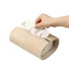 DFHS46JK Tissue Box Cover Creative Stone Tissue Box, Living Room And Dining Room Drawer Decoration, High-end Home Tabletop Napkin Paper Box In Living Room view 1