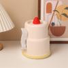DFHS46JK Tissue Box Cover Ceramic Tissue Box, Living Room Dining Table Desktop Paper Drawer, Creative Birthday Gift Cake Paper Drawer In Living Room view 4