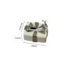 DFHS46JK Tissue Box Cover Creative Bowknot Ceramic Tissue Box For Household Living Room, Dining Table Drawer, Coffee Table In Living Room(Black) view 2