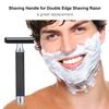 Extension Handle, Stainless Steel Replacement Handle, Rose Gold, Black (Optional) Safety Razor with Most Shaving Heads, Proving Its Versatility for Men view 2