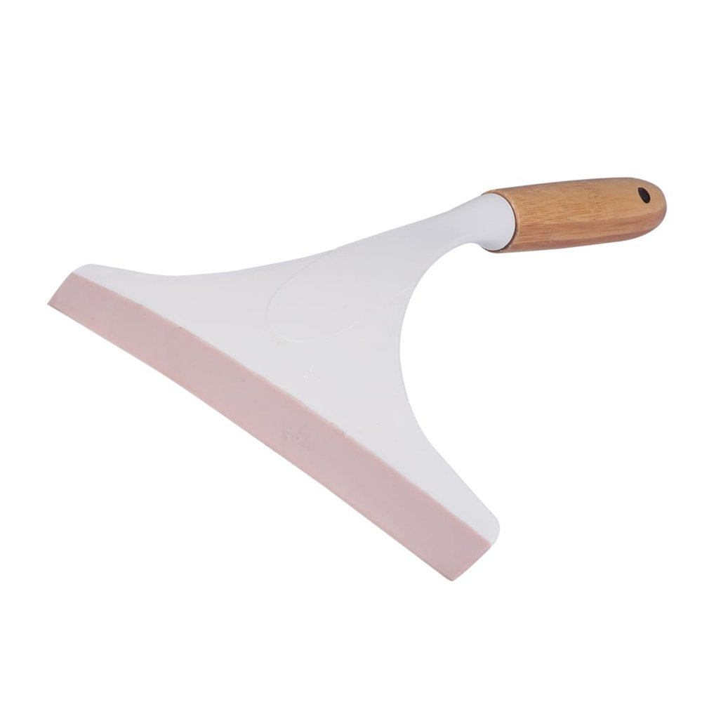 minkissy Window Cleaner Squeegee Window Washing Wiper for Glass Cleaning Squeegee for Bathroom and Car Cleaning Random Color