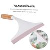 minkissy Window Cleaner Squeegee Window Washing Wiper for Glass Cleaning Squeegee for Bathroom and Car Cleaning Random Color view 3
