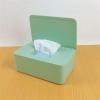 DFHS46JK Tissue Box Cover Plastic Tissue Box Wet Tissue Holder Cover Wipes Paper Tissue Paper Storage Box Paper Towel Dispenser Home Napkin Organizer In Living Room(Green) view 4