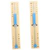 Happyyami 2pcs Wooden Sauna Timer Reusable Hourglass Decorative Sandglass Sauna Timer view 1