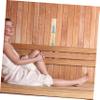 Happyyami 2pcs Wooden Sauna Timer Reusable Hourglass Decorative Sandglass Sauna Timer view 2