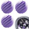 syayw Reusable Drying Balls - 3 Soft Washing Balls Anti Roll - Reusable Balls for Tumble Dryer, Flexible Softening Ball for Deep Cleaning, Machine view 1