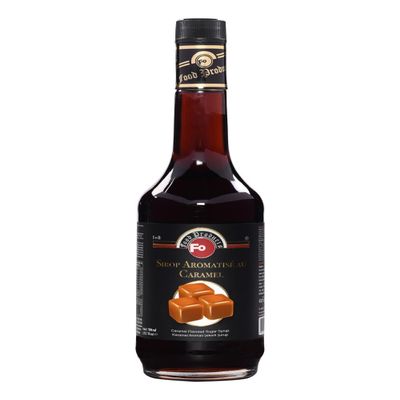 Fo Premium Syrup, Vegan-Friendly, Allergen-Free Natural Flavours and Colourings (1 Qty, Caramel)