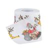 Christmas Toilet Paper Decorations Home Santa Claus Bath Toilet Roll Paper Christmas Supplies Decor Tissue A for Christmas Party Supplies Bathroom Decor view 1
