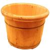 Foot Spa Wooden Barrel Household Gift Foot Soaker Tub,Wooden Foot Soak TubSauna Bucket,Pure Wood Bathtub Bucket,Handmade,Sauna Accessories for Footbath Tubs,Foot Relaxing Bath Barrel Ho Decorati view 1