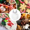 Deer Ear Christmas Candy Bags, 5pcs Antlers Drawstring Bags Christmas Pouch, Christmas Antler Velvet Drawstring Bags for Toys Candy Cookies - 13x15 cm view 4