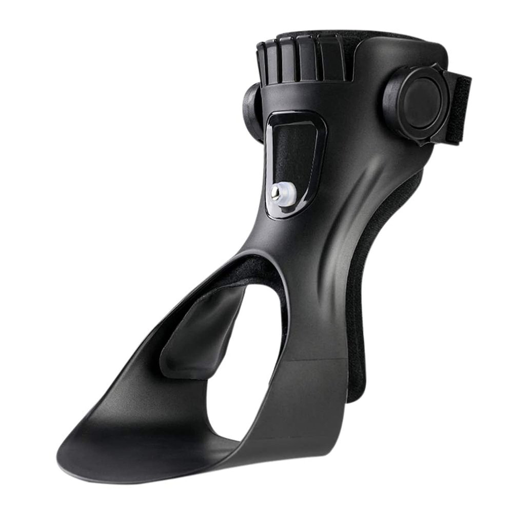 HMLSYZX Foot Drop Orthosis, Adjustable Ankle Orthosis Splint Support, Ankle Stabilizer, Ankle Orthosis Support with Comfortable Inflatable Airbag for Hemiplegia Stroke Shoes Walking