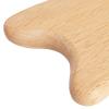 2Pcs Wooden Gua Sha Massage Tool,Board Fish Shape Wooden Gua Sha Polished Beech Sturdy Safe Smoothing Wooden Scraping Tool for Arms Legs Back view 4