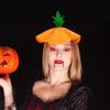 Pumpkin Headbands for Women | Halloween Pumpkin Hair Accessory,Halloween Costume Pumpkin Hairbands, Elastic Pumpkin Headwear for Party Supplies view 3